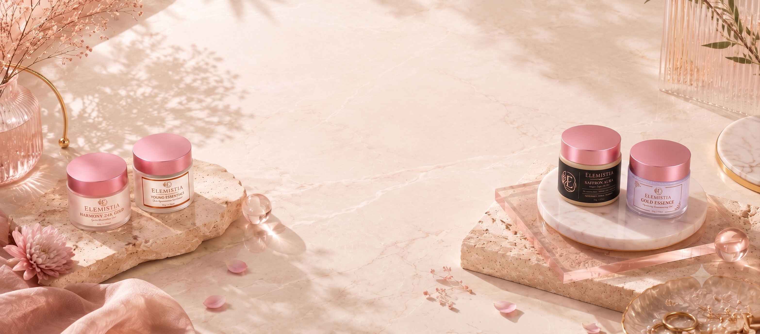 Botanical skincare ritual